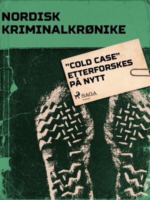 cover image of "Cold Case" etterforskes på nytt